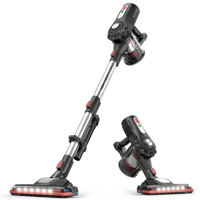 ROOMIE TEC Dylon Cordless Stick Vacuum Cleaner, 2 in 1 Handheld Vacuum with  120W Suction Power 