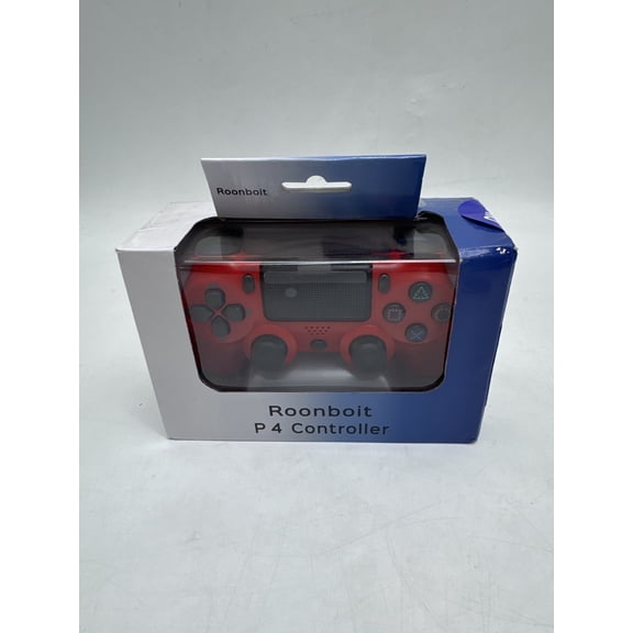 ROONBOIT WIRELESS CONTROLLER PS-4 JOYSTICK VIBRATION TURBOBUILT-IN SPEAKER - RED