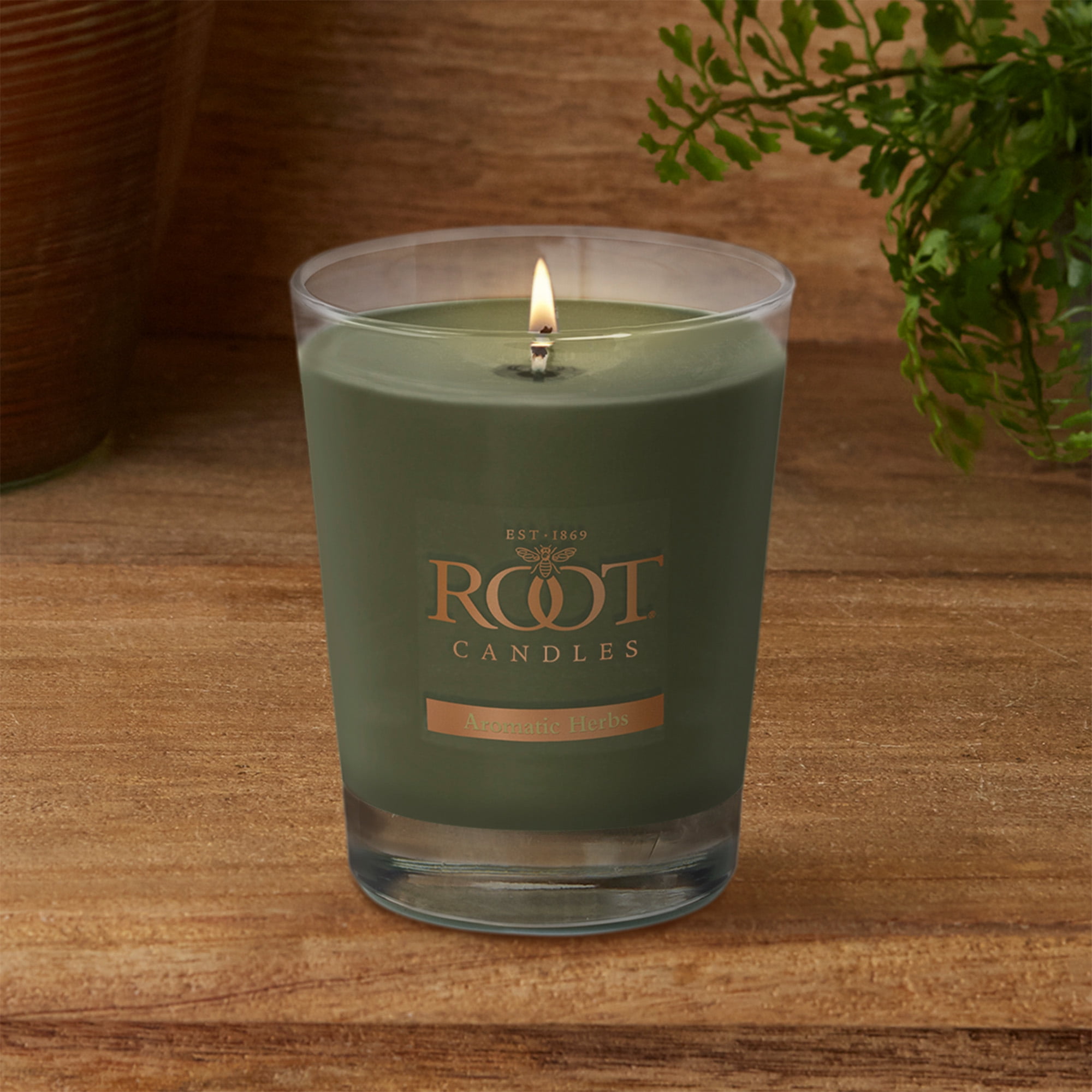 ROOT Candles Aromatic Herbs 10.5 oz Large Veriglass Jar
