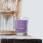ROOT Candles Honeycomb Veriglass Scented Beeswax Blend Candle, English Lavender