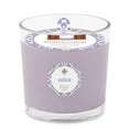 thumbnail image 1 of ROOT Candles Seeking Balance® Multi Wood Wick Aromatherapy Spa Candle, 12 Ounce, Relax: Geranium Lavender, 1 of 3