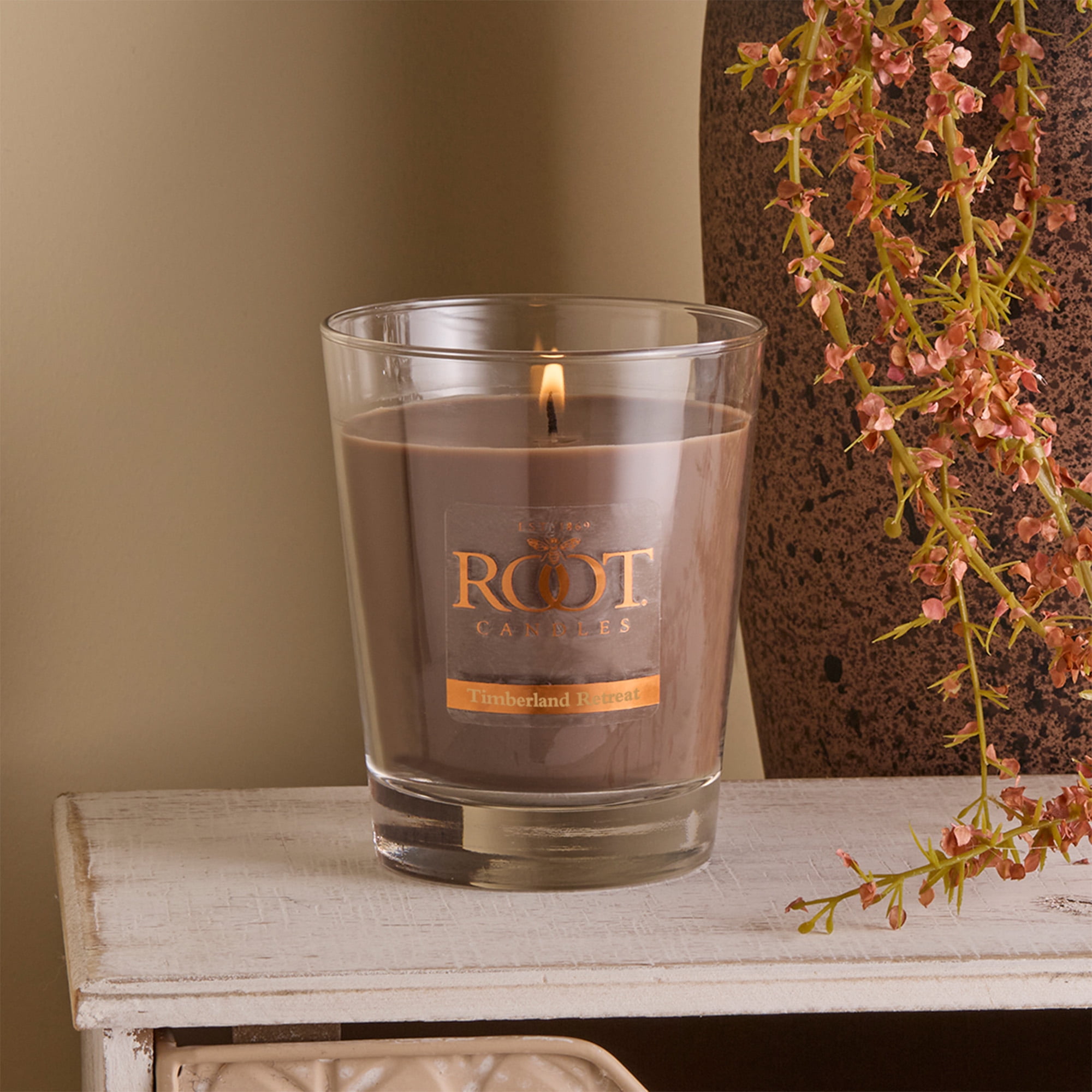 ROOT Candles Timberland Retreat  10.5 oz Large Veriglass Jar