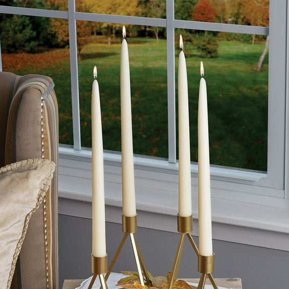 ROOT Unscented Taper Candles, 12-inch, Box of 12