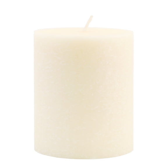ROOT Candles Unscented Timberline™ Pillar Candle, 4 x 4, Ivory, 1 Ea.