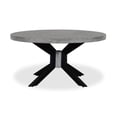 thumbnail image 1 of ROOT Grey Mango Wood Round Coffee Table, 1 of 6