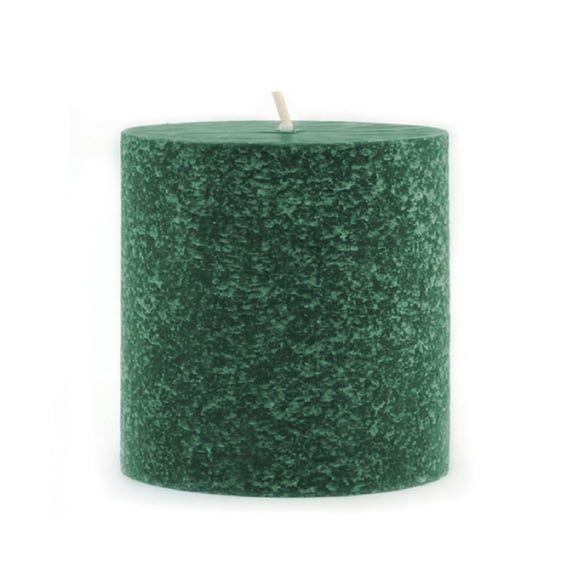 ROOT Unscented 3 In Timberline Pillar Candle 1 ea. Dark Green - 3 X 3