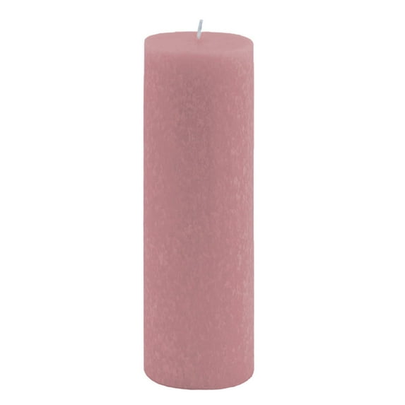 ROOT Unscented 3 In Timberline Pillar Candle 1 ea. Dusty Rose - 3 X 9