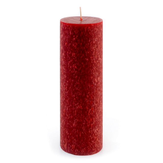 ROOT Unscented 3 In Timberline Pillar Candle 1 ea. Garnet - 3 X 9