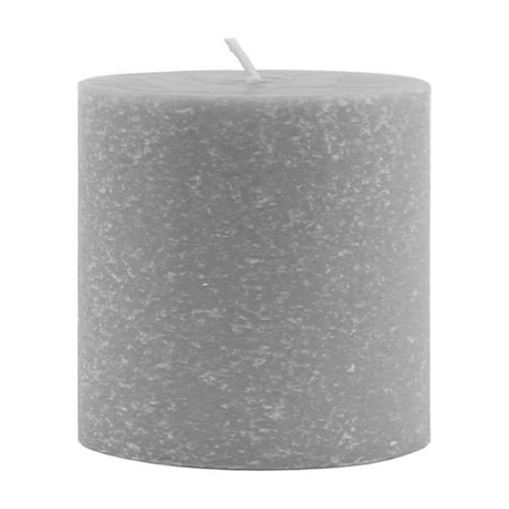 ROOT Unscented 3 In Timberline Pillar Candle 1 ea. Platinum - 3 X 3