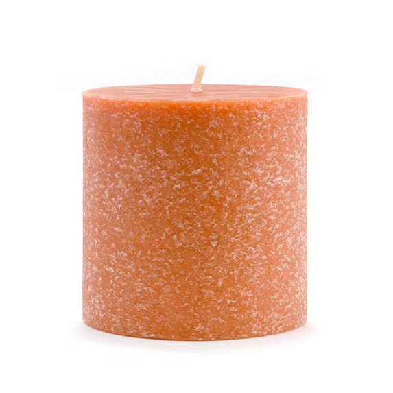 ROOT Unscented 3 In Timberline Pillar Candle 1 ea. Rust - 3 X 3