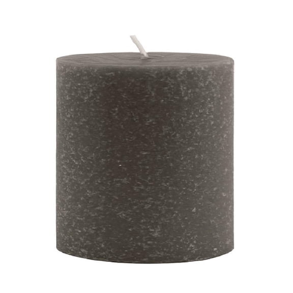ROOT Unscented 3 In Timberline Pillar Candle 1 ea. Stone - 3 X 3