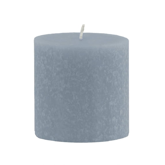 ROOT Unscented 3 In Timberline Pillar Candle 1 ea. Williamsburg Blue - 3 X 3
