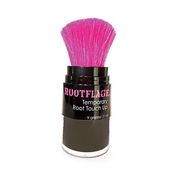 ROOTFLAGE Temporary Root Touch Up BASIC BROWN- Gray Roots & Thinning Hair Concealer