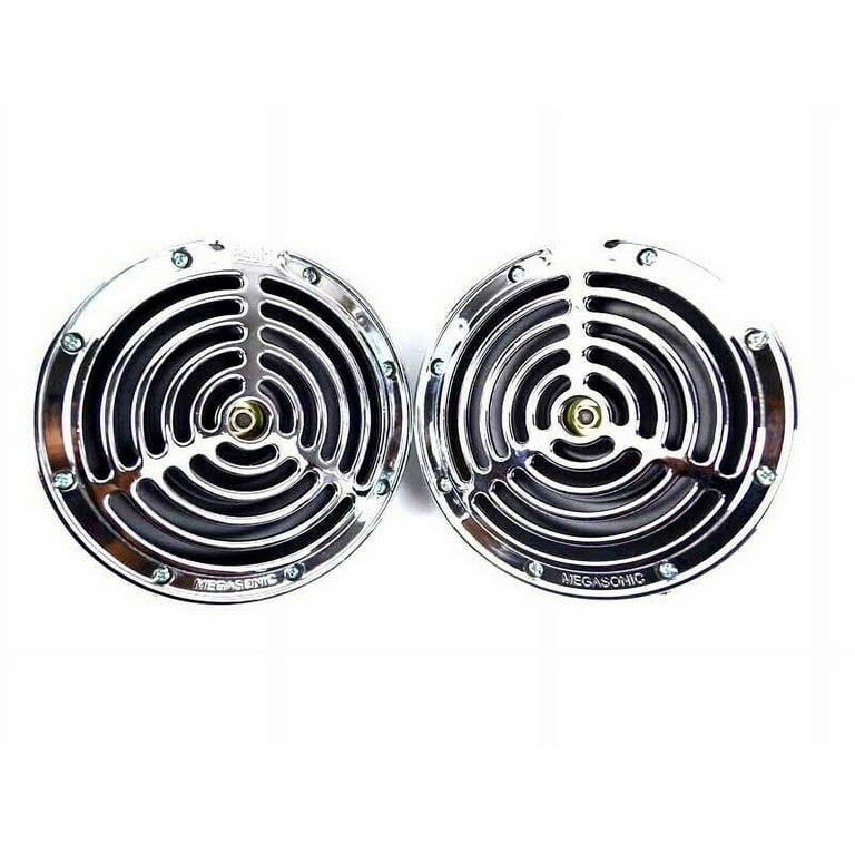 ROOTS MEGASONIC HIGH TONE 395 HZ 12V HORN LOW TONE 315 HZ 12V HORN