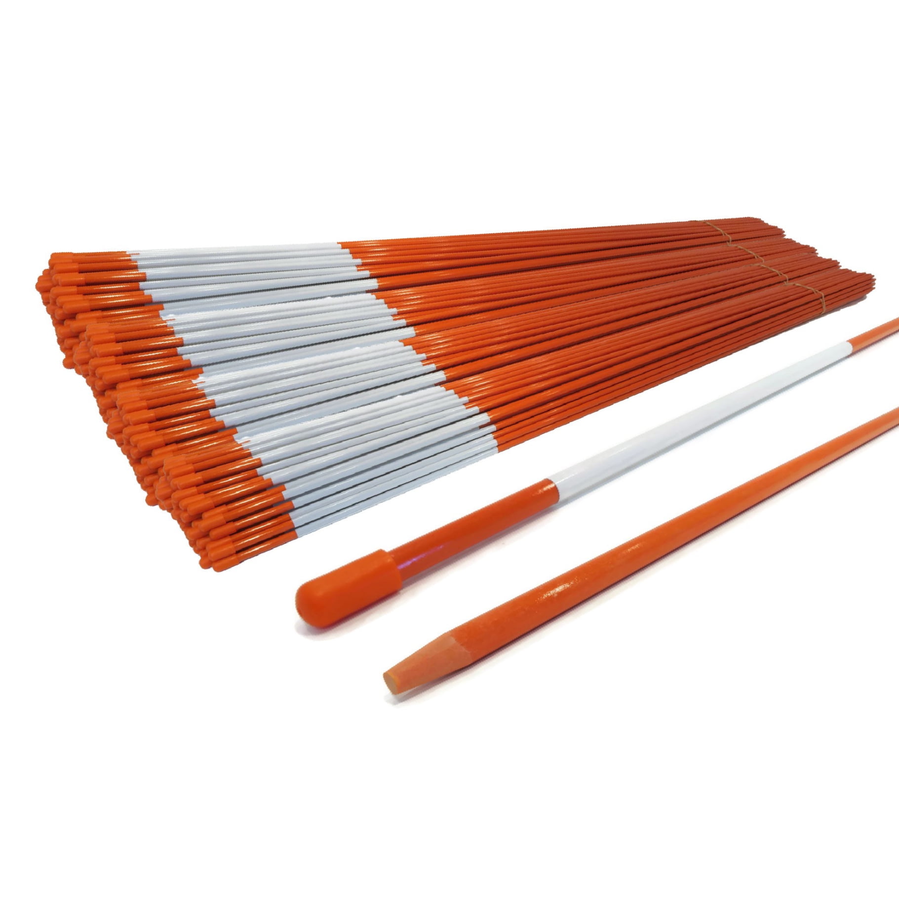 Parking Lot Rop The ROP Shop (Pack of 1250) (5/16 Inch) Orange 48 Inch Reflective ...