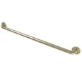 thumbnail image 1 of ROPED 36'' Decorative Grab Bar  Brushed Brass, 1 of 1