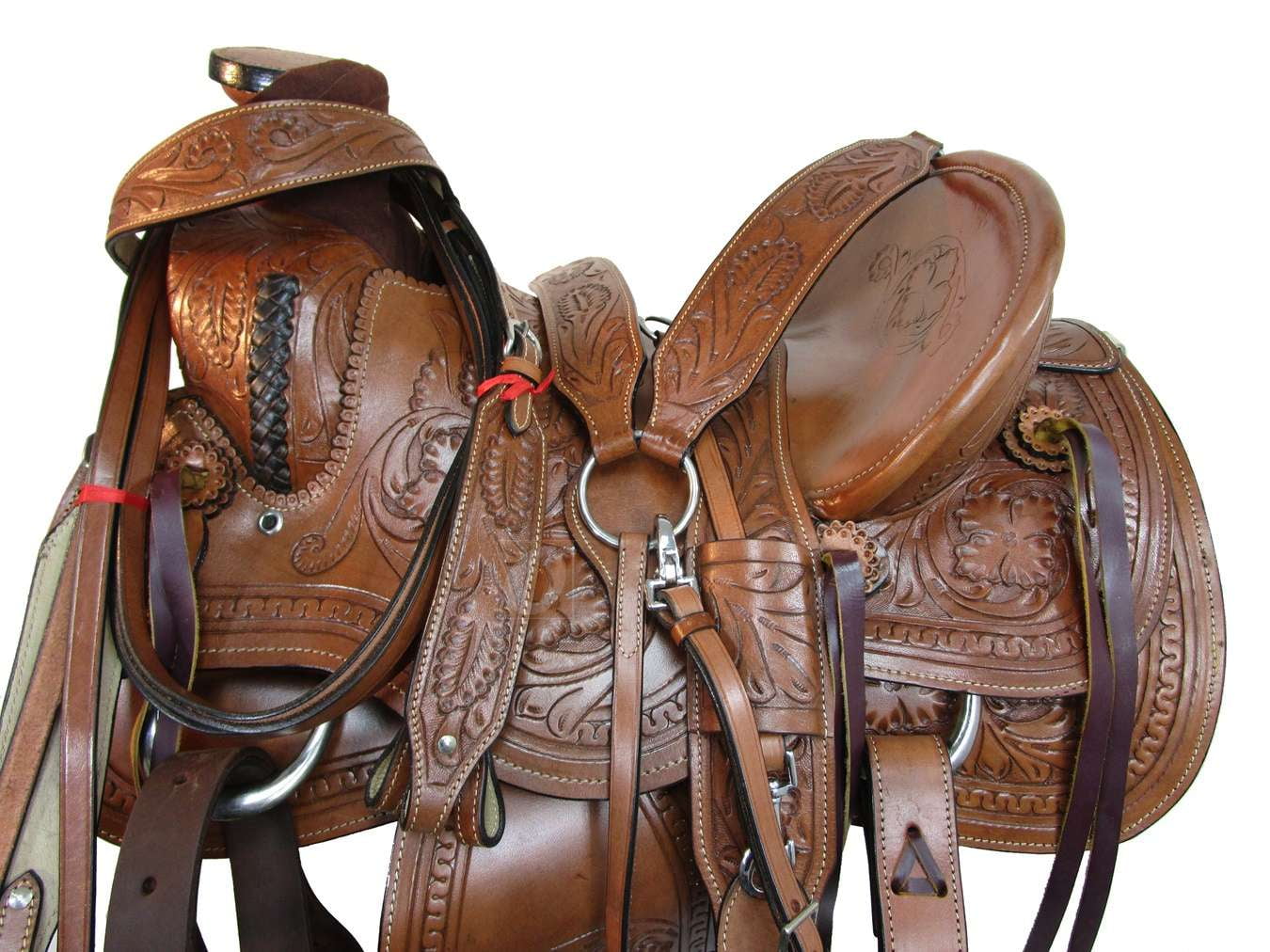 Selle de course Western Barrel sur mesure 18 17 16 15