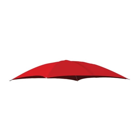 ROPS Tractor Umbrella Canopy Replacement Cover 54" 10 oz. Canvas - Red