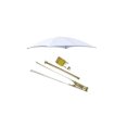 thumbnail image 1 of ROPS White Tractor Umbrella Canopy & Canvas Cover w/Rollbar Mount 405968, 1 of 2