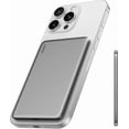 thumbnail image 1 of RORRY Magnetic Power Bank, 5000mAh Ultra Slim Wireless Portable Charger, 18W Fast Charging for iPhone Samsung, Gray, 1 of 8