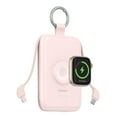 thumbnail image 1 of RORRY 10000mAh Portable Charger with Built-in Cables, 20W Fast Charging Portable Charger Power Bank Compatible with iPhone 17/16/15/14, Apple Watch,Samsung & Android Phones,Pink, 1 of 9