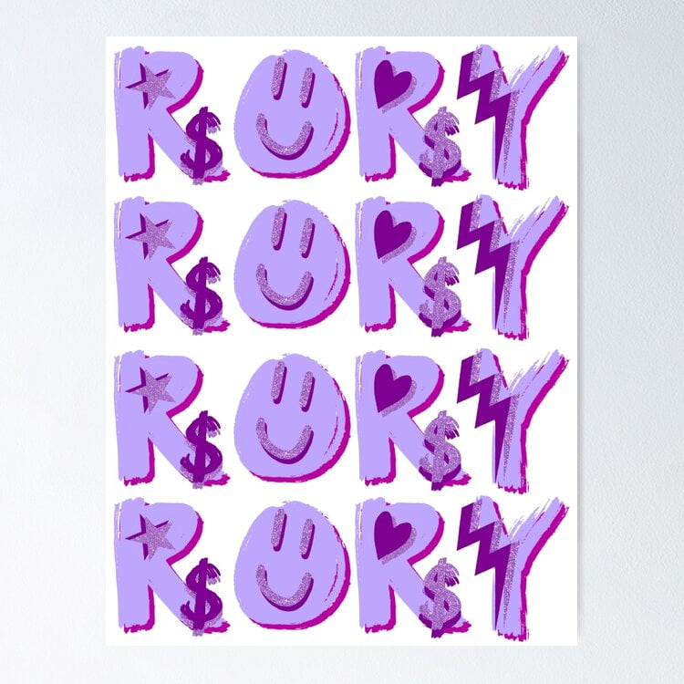 RORY name Poster - KIRA.1102, UNFRAMED-24x36 - Walmart.com