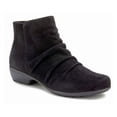 thumbnail image 1 of ROS HOMMERSON ESME WOMEN'S INSIDE ZIPPER ANKLE BOOTIES IN BLACK SUEDE, 1 of 6