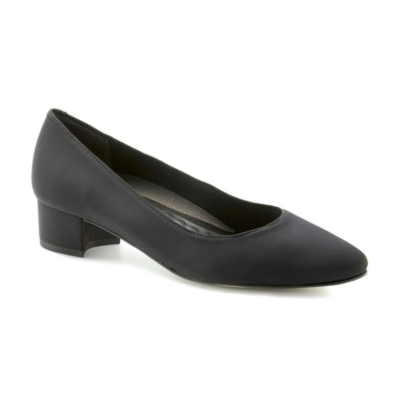 Ros Hommerson Heidi Ii Women Dress Pump In Black Micro Walmart