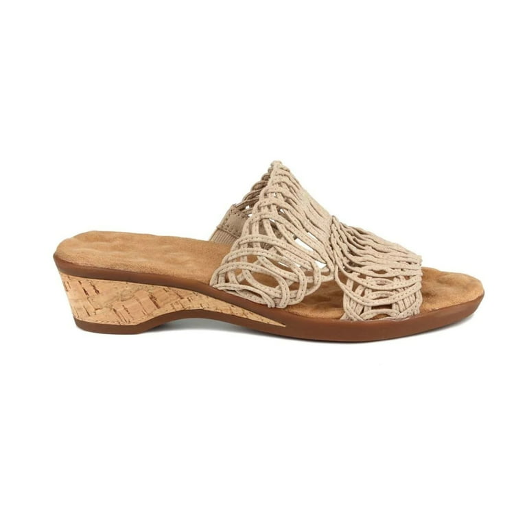 Ros Hommerson Kudos Women s Slip on Sandal In Taupe Walmart