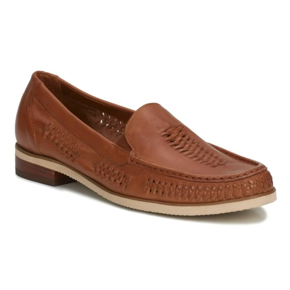 Ros Hommerson Wendy Women Slip-on Shoes In Luggage Nappa Leather