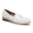 thumbnail image 1 of Ros Hommerson Wendy Women Slip-on Shoes In White Napa Leather, 1 of 5