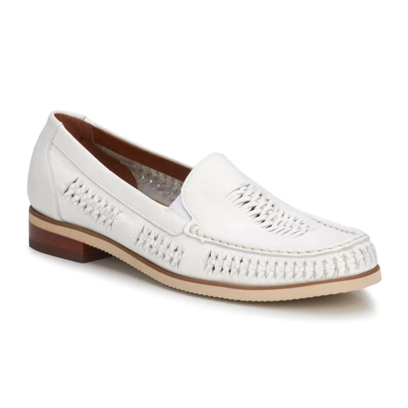 Ros Hommerson Wendy Women Slip-on Shoes In White Napa Leather