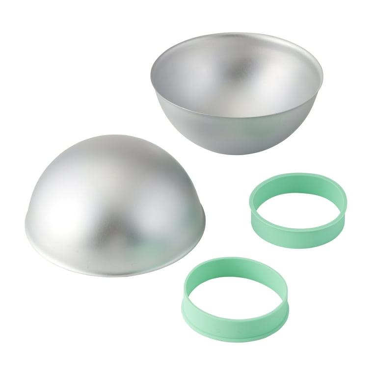 Half sphere top cake pan