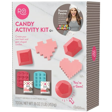 ROSANNA PANSINO by Wilton Candy Making Activity Kit - Silicone Candy Molds Set