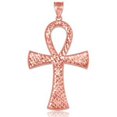 thumbnail image 1 of ROSE GOLD EGYPTIAN ANKH CROSS PENDANT :  10K, 1 of 2