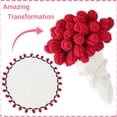 thumbnail image 1 of ROSEKIND 63'' Rose Flower Bouquet Blanket, Soft and Lightweight Knitted Throw Blankets, 1 of 11