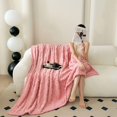 thumbnail image 1 of ROSEKIND  Soft Plush Diamond Jacquard Blanket for Bed Couch Sofa, Warm Lightweight Decorative Home Blanket, All Season Cozy Blanket, 1 of 7