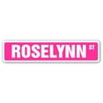 thumbnail image 1 of ROSELYNN Street Sign Childrens Name Room Sign | Indoor/Outdoor |  36" Wide, 1 of 5