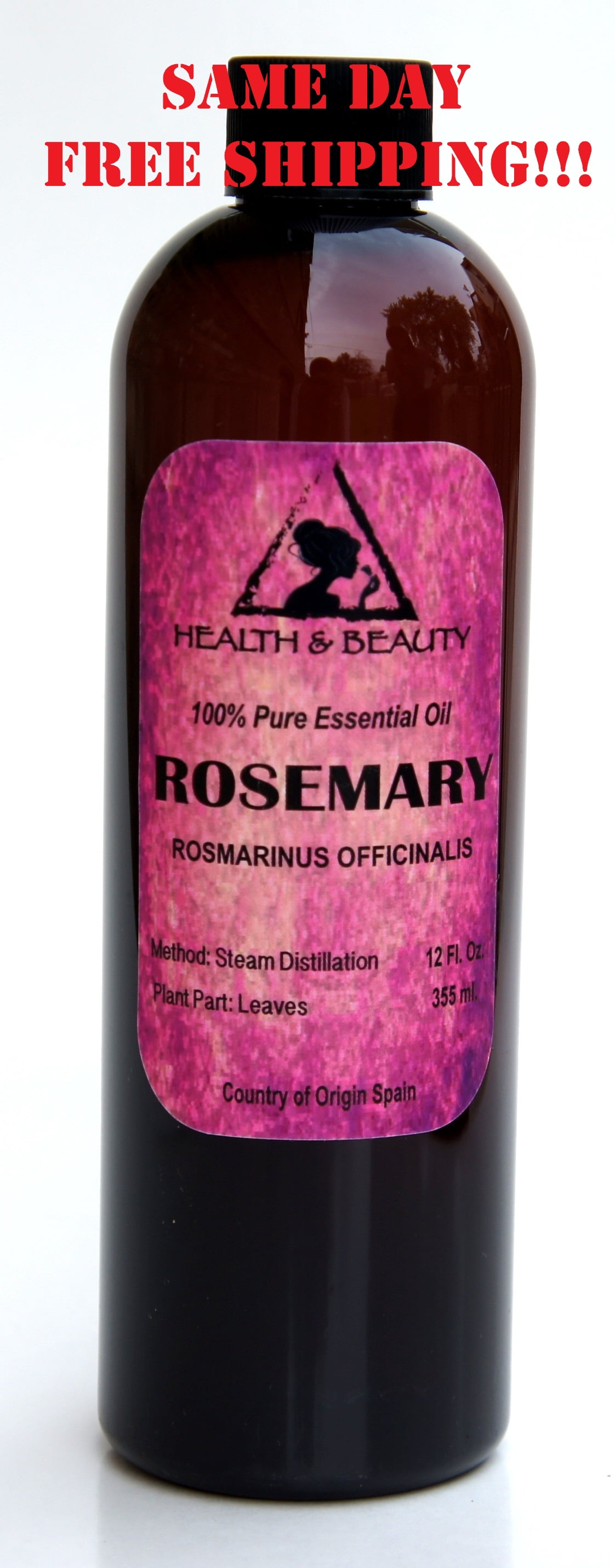 ROSEMARY ESSENTIAL OIL AROMATHERAPY NATURAL 100% PURE 12 OZ