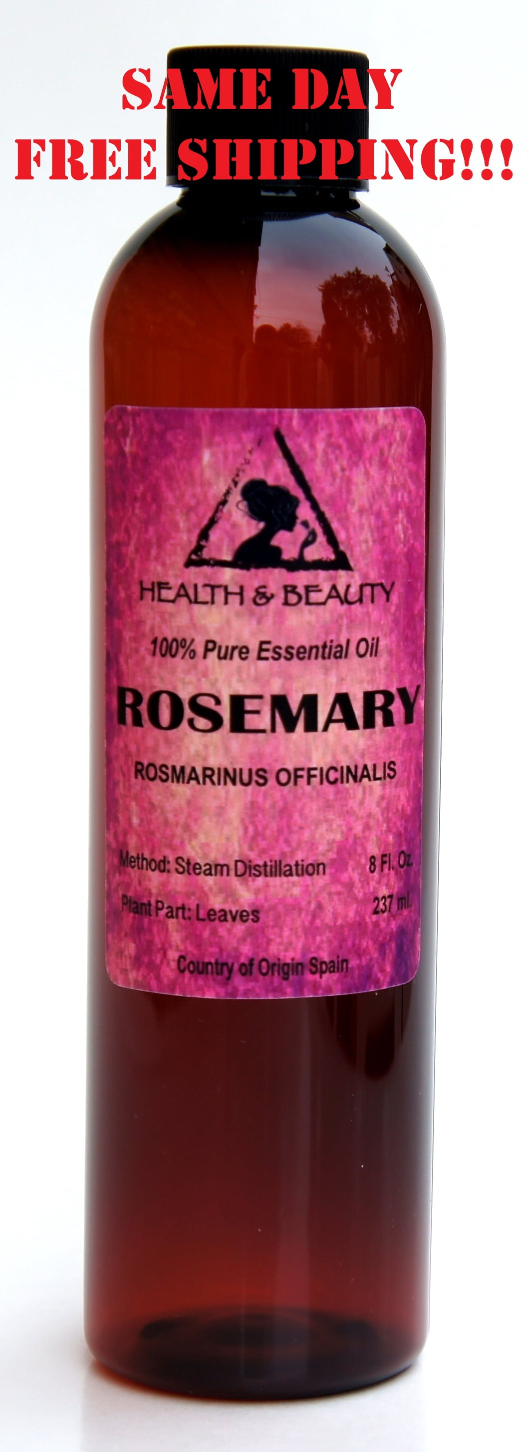 ROSEMARY ESSENTIAL OIL AROMATHERAPY NATURAL 100% PURE 8 OZ