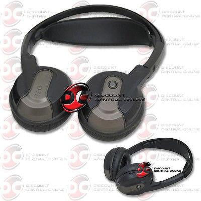 ROSEN AC3640 DUAL CHANNEL WIRELESS FOLDABLE INFRARED HEADPHONES
