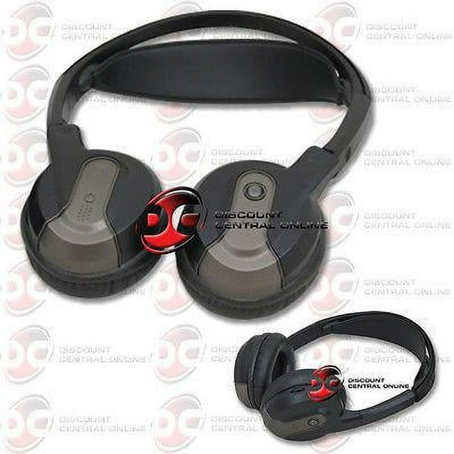 ROSEN AC3640 DUAL CHANNEL WIRELESS FOLDABLE INFRARED HEADPHONES