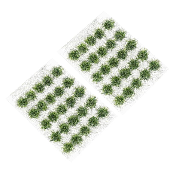 ROSENICE 1 Box DIY Miniature Grass Cluster Resin Miniature Grass Model Sand Table Decor
