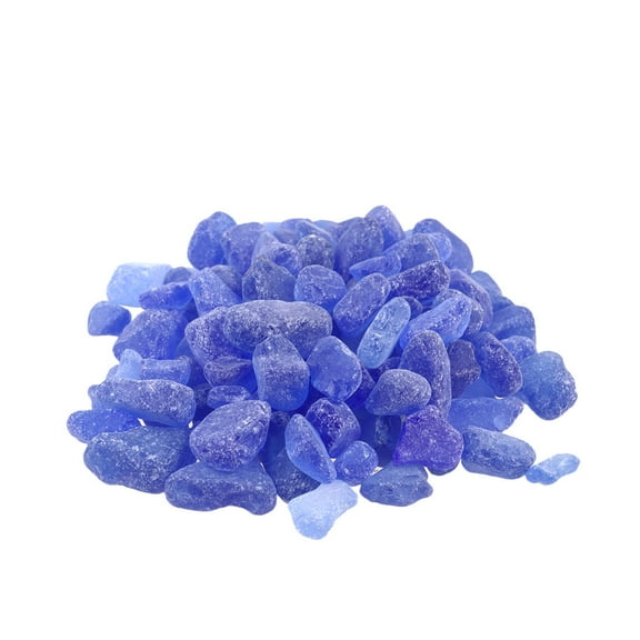 ROSENICE 1 Pack Ornaments for Fish Tank and Aquarium Rock Crystal Pebbles 5.5x3.9x0.8in