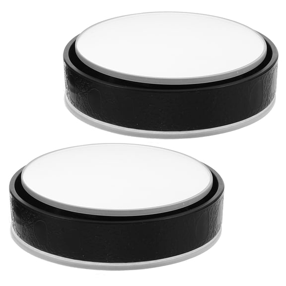 ROSENICE 1 Pair Black ABS Mirror with Wide Angle View for Cars SUVs Trucks 5.8x5.5x1.4in