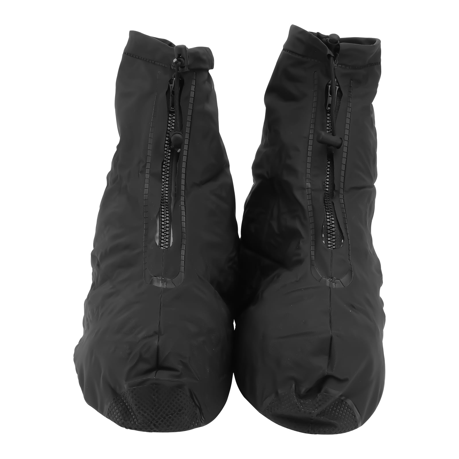 Waterproof Rain Boot Shoe Covers - Reflective Oxford Cloth Covers For Cycling & Walking (Size L)