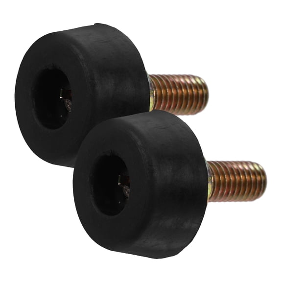 ROSENICE 1 Pair Iron Engine Bonnets Adjusters for Automotive Bumper Parts Hood Securing