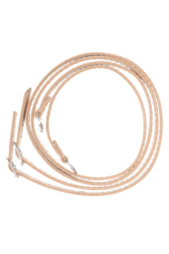 1 Pair Detachable Skin Tone PU Shoe Straps for High Heels Comfortable and Adjustable Fit