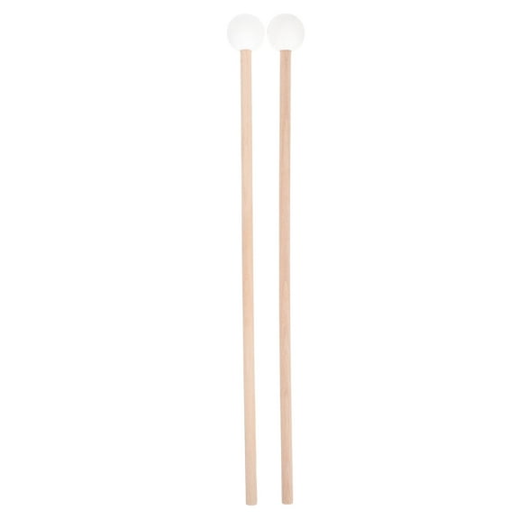 ROSENICE 1 Pair Xylophone Mallets Khaki 39x0.12in Non-slip Surface Comfortable to Touch for Sticks for Xylophone