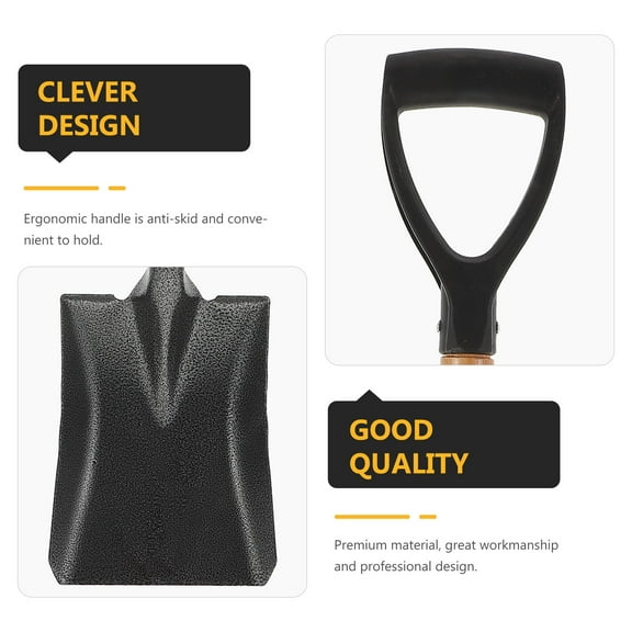 ROSENICE 1 Pc Outdoor Garden Planting Iron Shovel for Beach and Snow Shoveling Tool